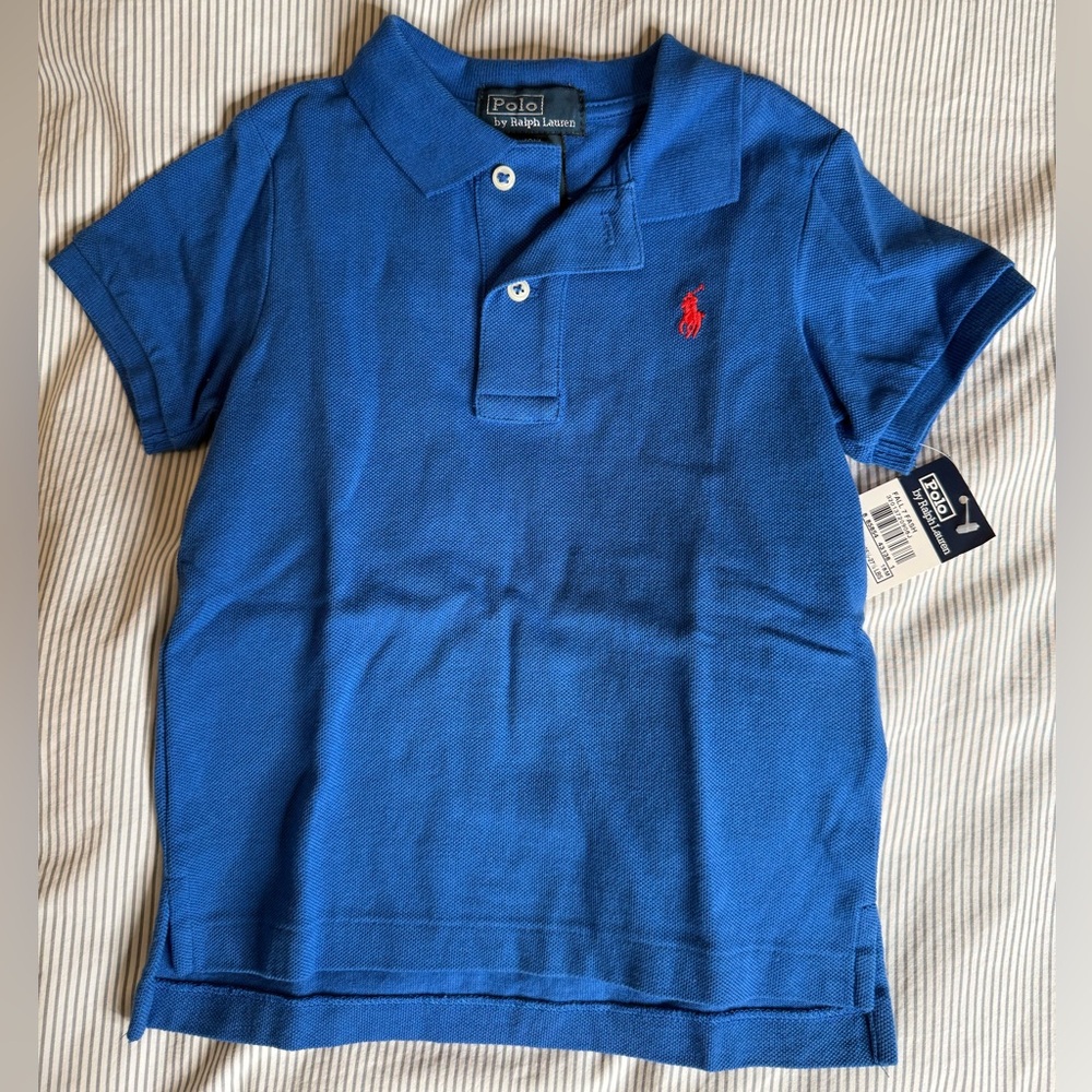 Polo by Ralph Lauren baby/toddler Blue Polo Shirt 18M